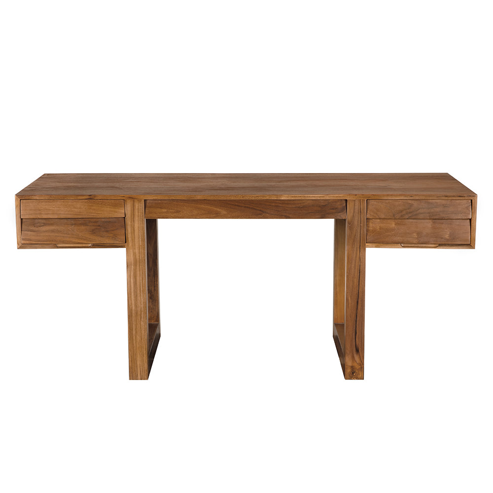 Newton Desk, Teak by Noir Furniture | Sutter & Vale
