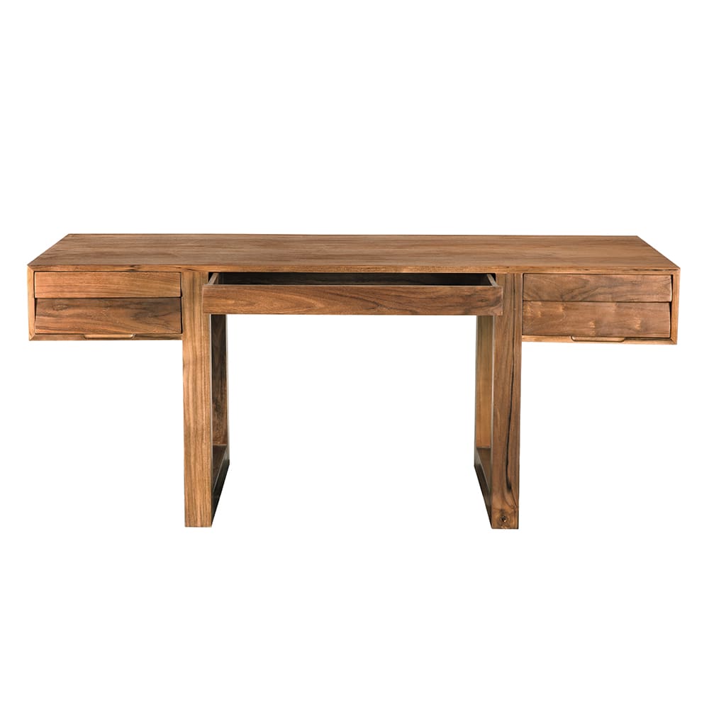 Newton Desk, Teak by Noir Furniture | Sutter & Vale
