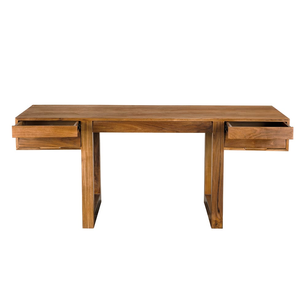 Newton Desk, Teak by Noir Furniture | Sutter & Vale