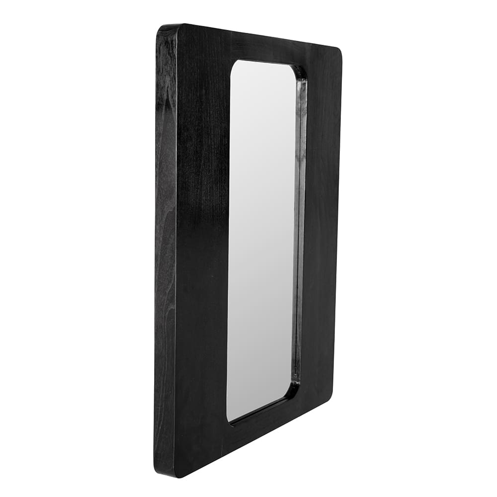 Franklin Mirror, A in Charcoal Black — Noir Furniture