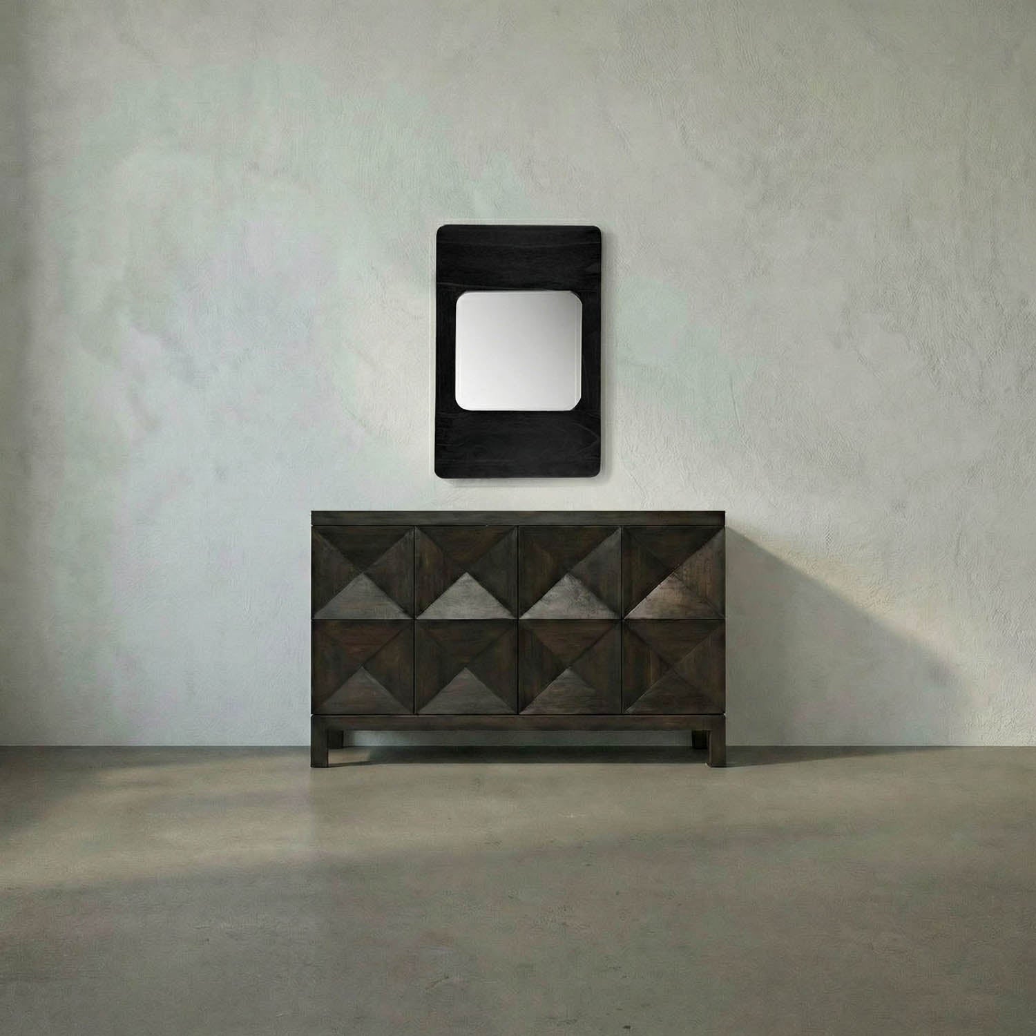 Franklin Mirror, B by Noir