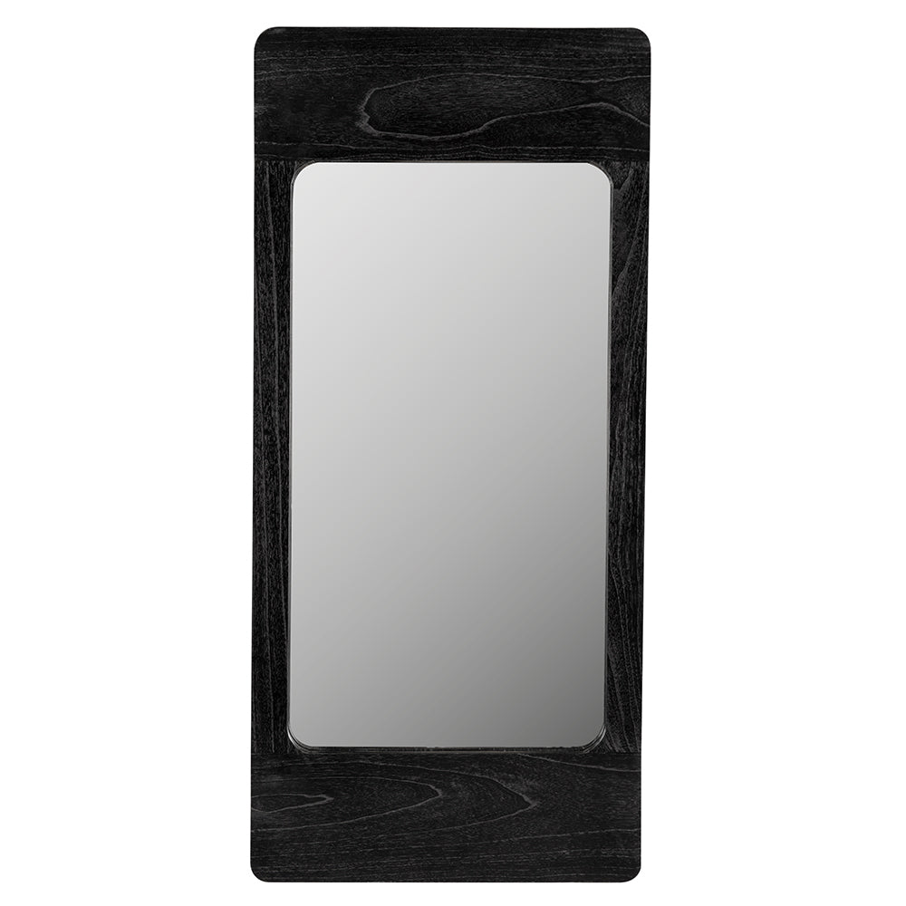 Franklin Mirror, C in Charcoal Black — Noir Furniture