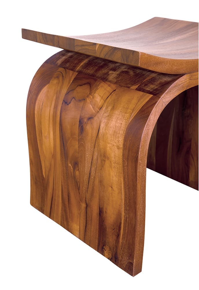 Muki Stool, Teak