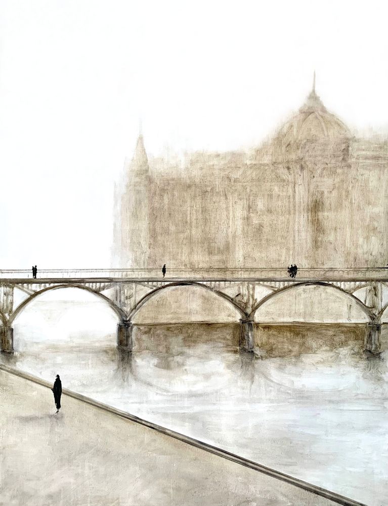 Overcast Day in London 1 artwork