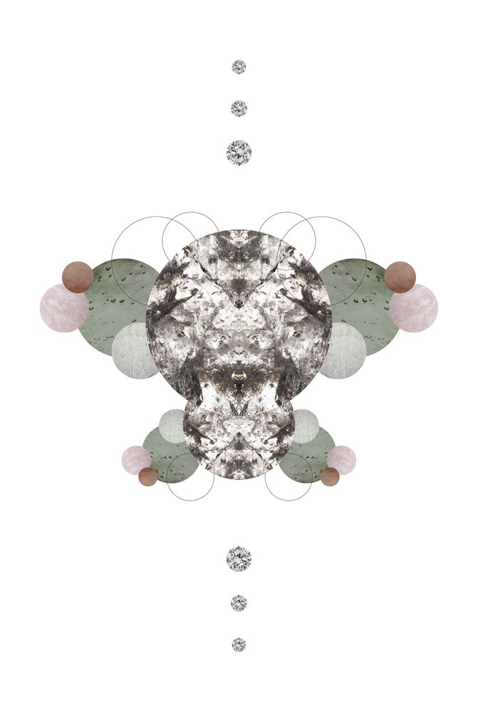 Butterflies Green 1 artwork