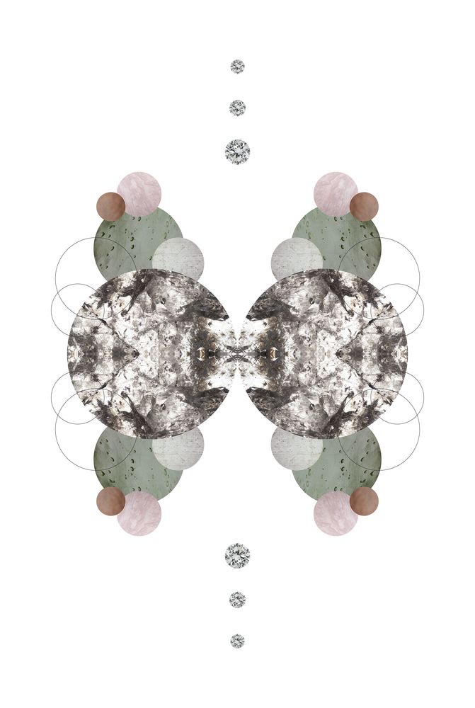 Butterflies Green 2 artwork
