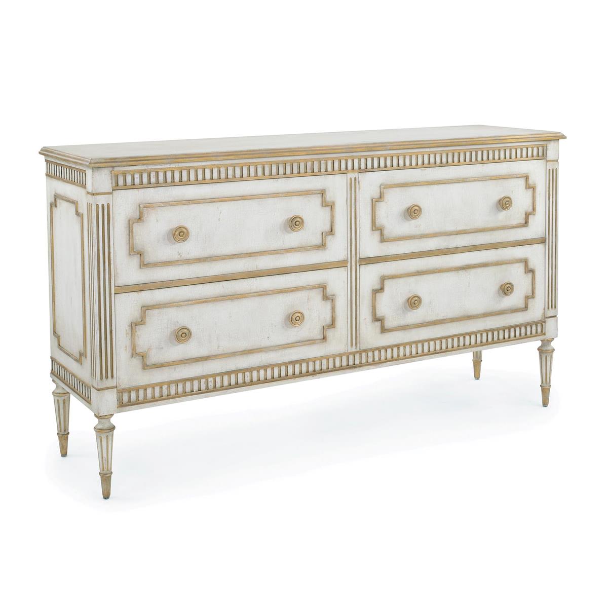 Corsini Four-Drawer Chest – Art by John Richard | Sutter & Vale
