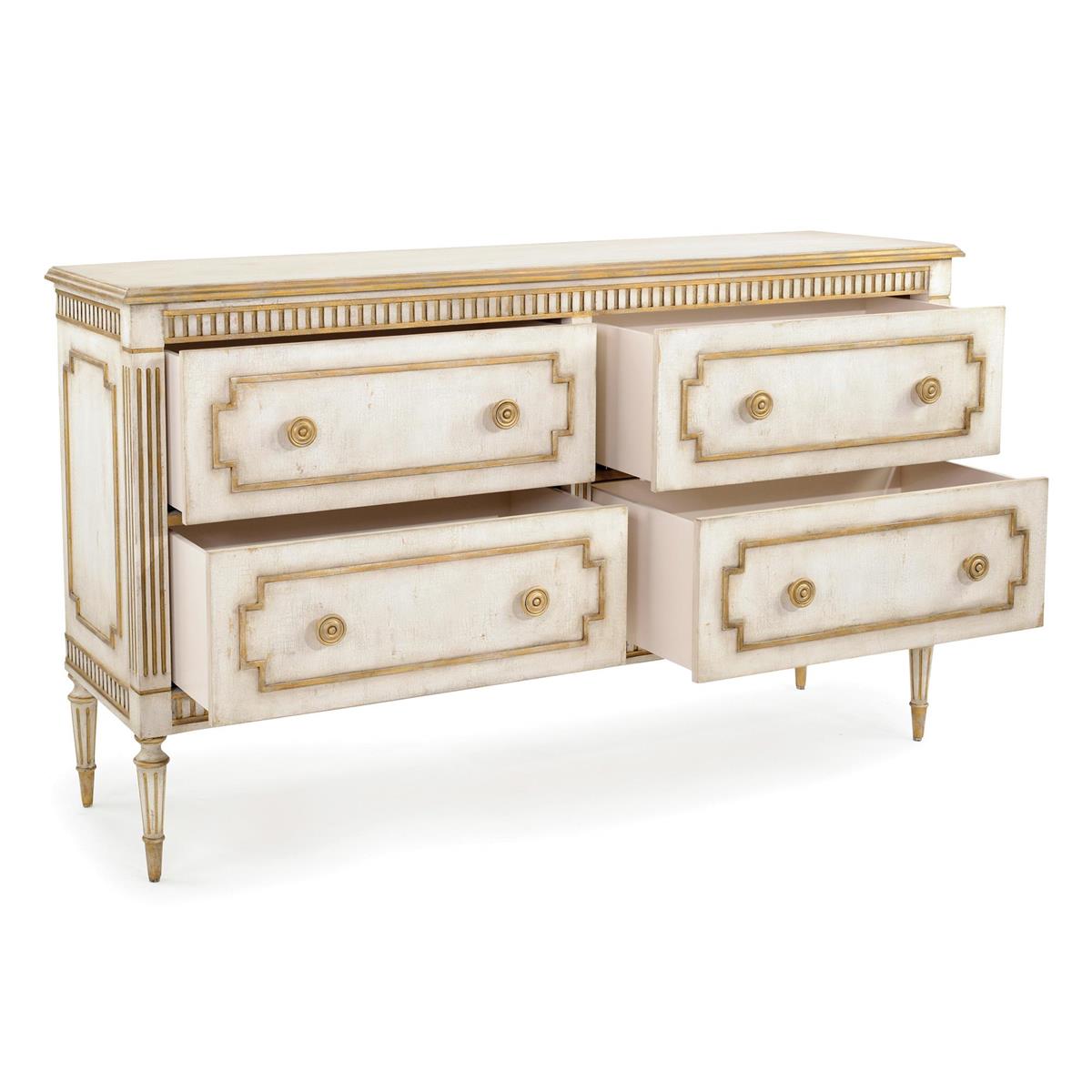 Corsini Four-Drawer Chest – Art by John Richard | Sutter & Vale