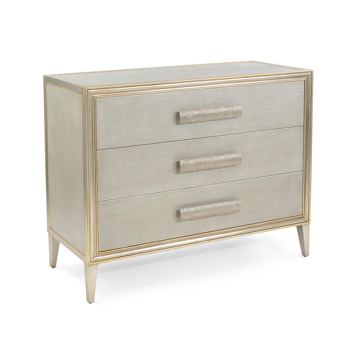 Cefalu Three-Drawer Chest – Art by John Richard | Sutter & Vale