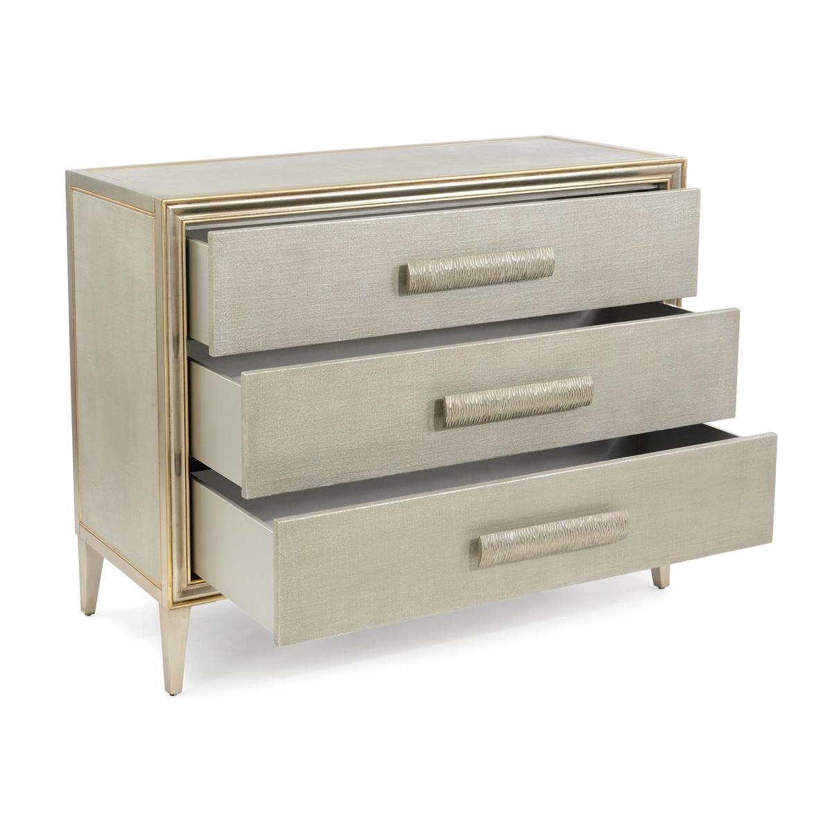 Cefalu Three-Drawer Chest – Art by John Richard | Sutter & Vale