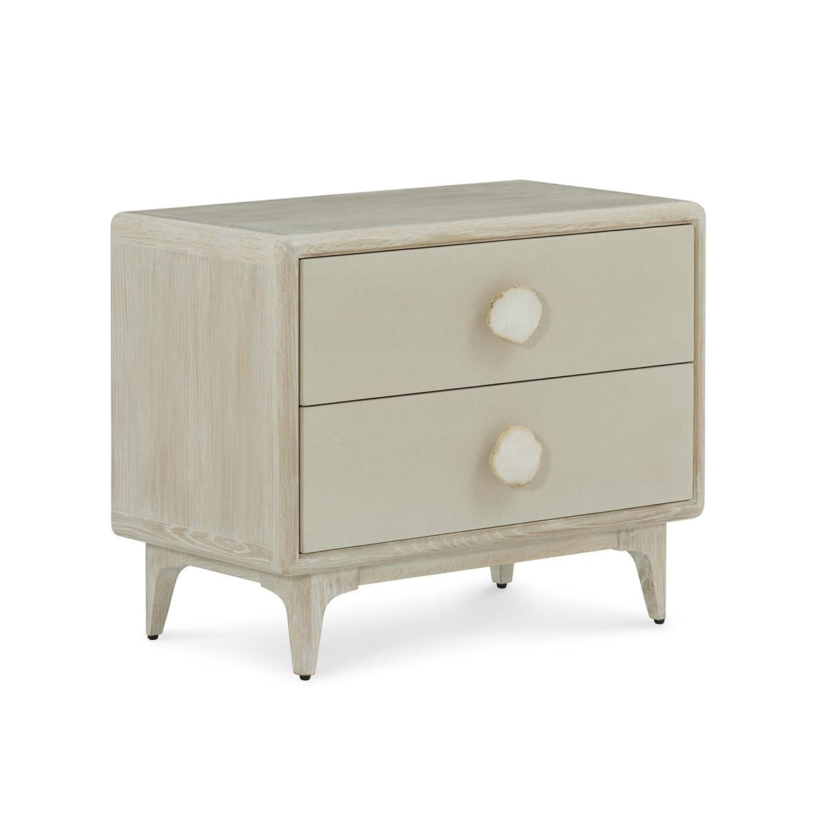 Alba Two-Drawer Nightstand by John Richard | Sutter & Vale