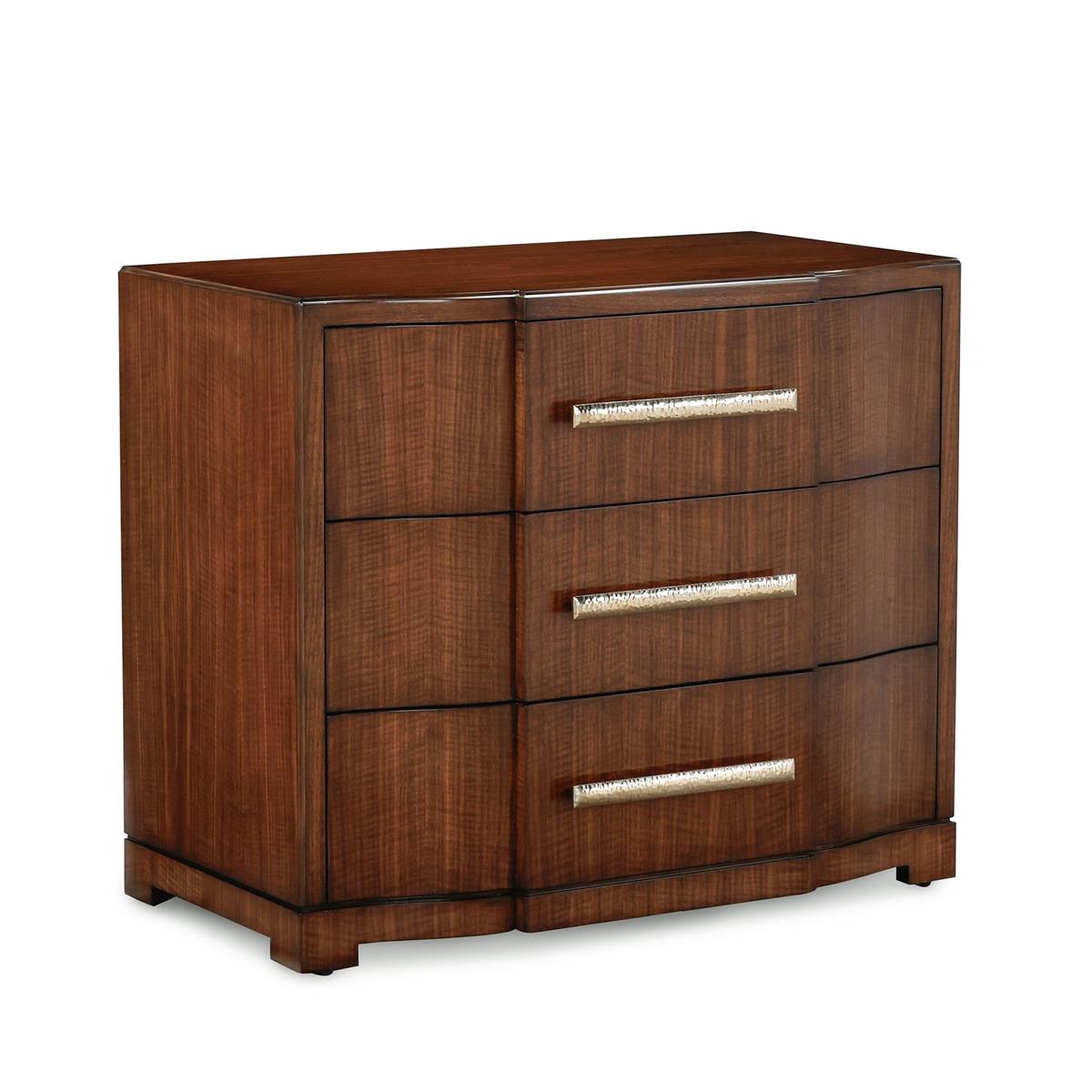 Marcello Three-Drawer Nightstand – Art by John Richard | Sutter & Vale