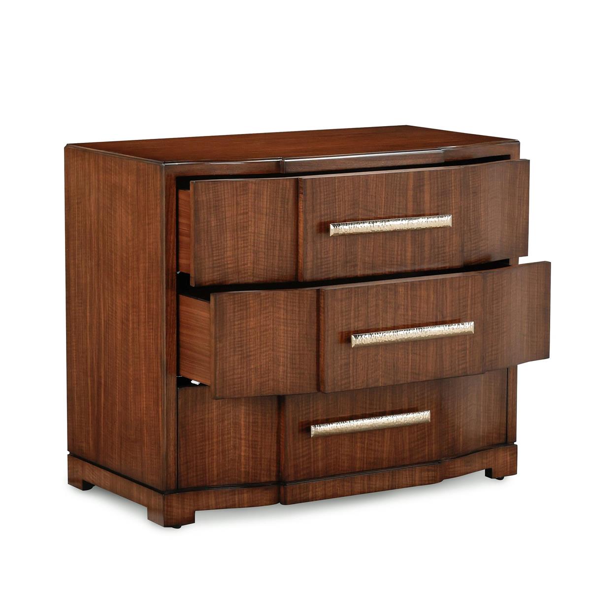 Marcello Three-Drawer Nightstand – Art by John Richard | Sutter & Vale