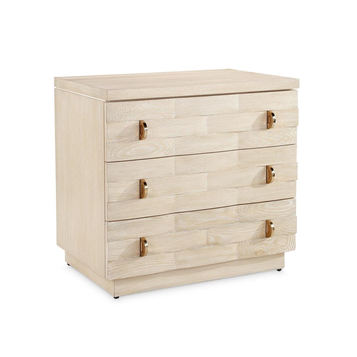 Verity Three-Drawer Chest – Art by John Richard | Sutter & Vale