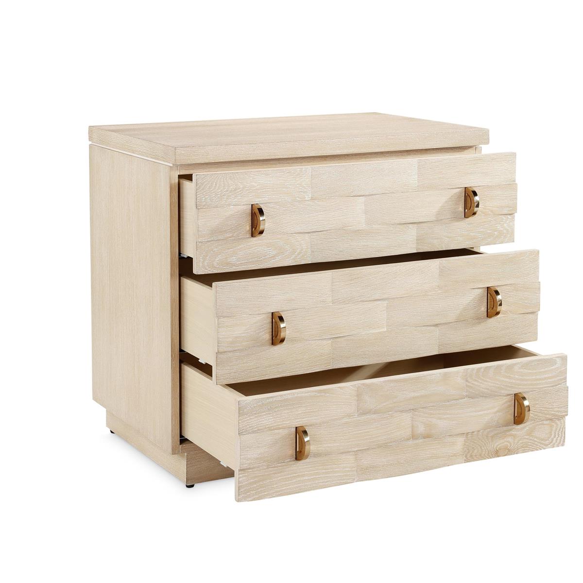 Verity Three-Drawer Chest – Art by John Richard | Sutter & Vale