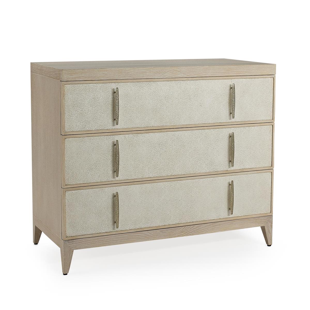 Orion Three-Drawer Chest – Art by John Richard | Sutter & Vale