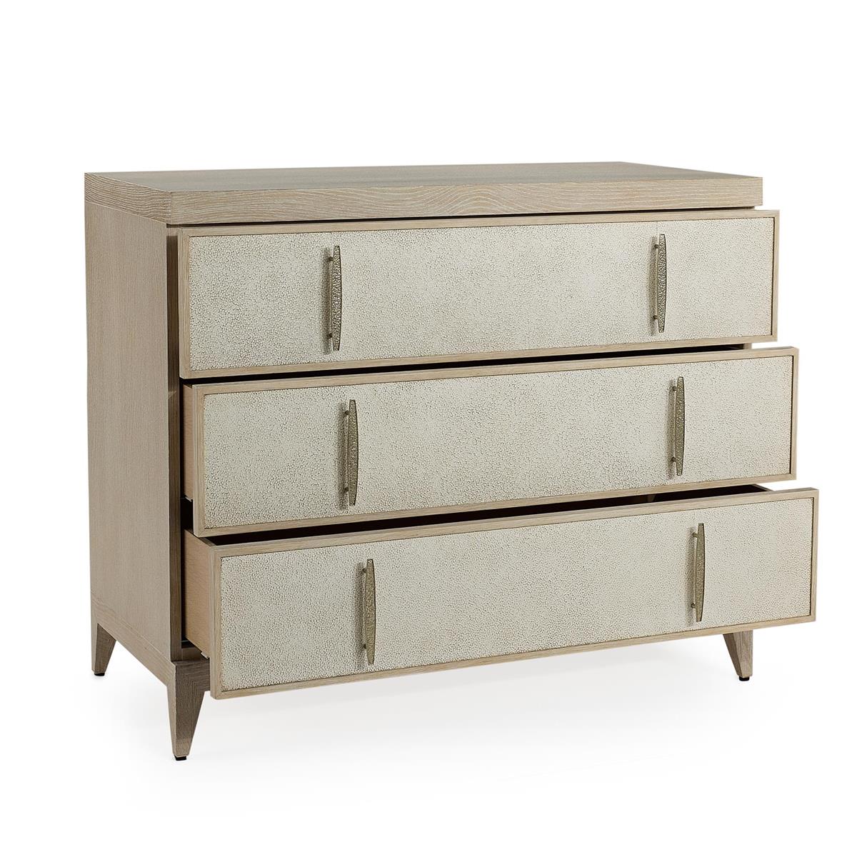 Orion Three-Drawer Chest – Art by John Richard | Sutter & Vale