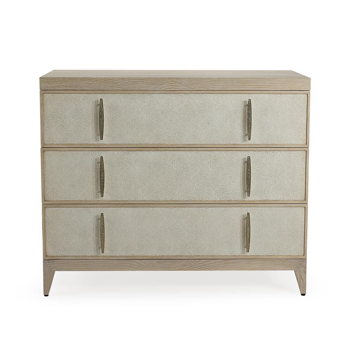 Orion Three-Drawer Chest – Art by John Richard | Sutter & Vale
