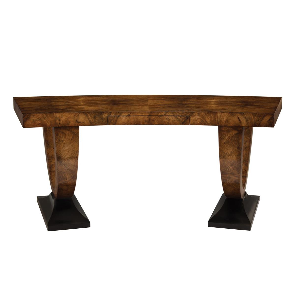 Curved Cerejeira Desk by John Richard | Sutter & Vale