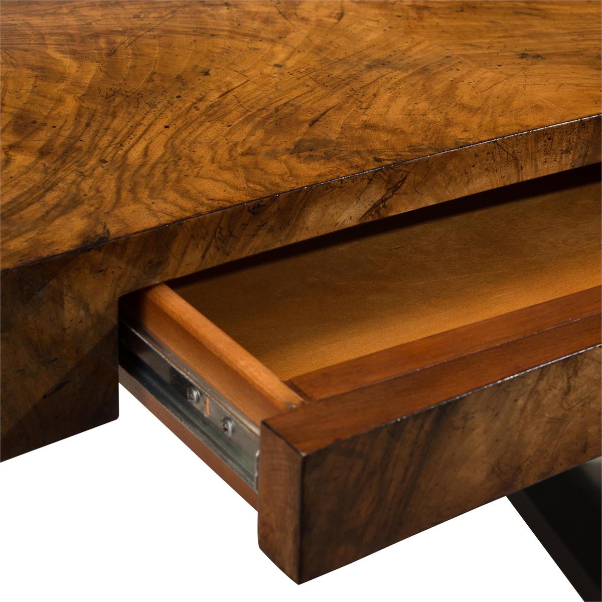 Curved Cerejeira Desk by John Richard | Sutter & Vale