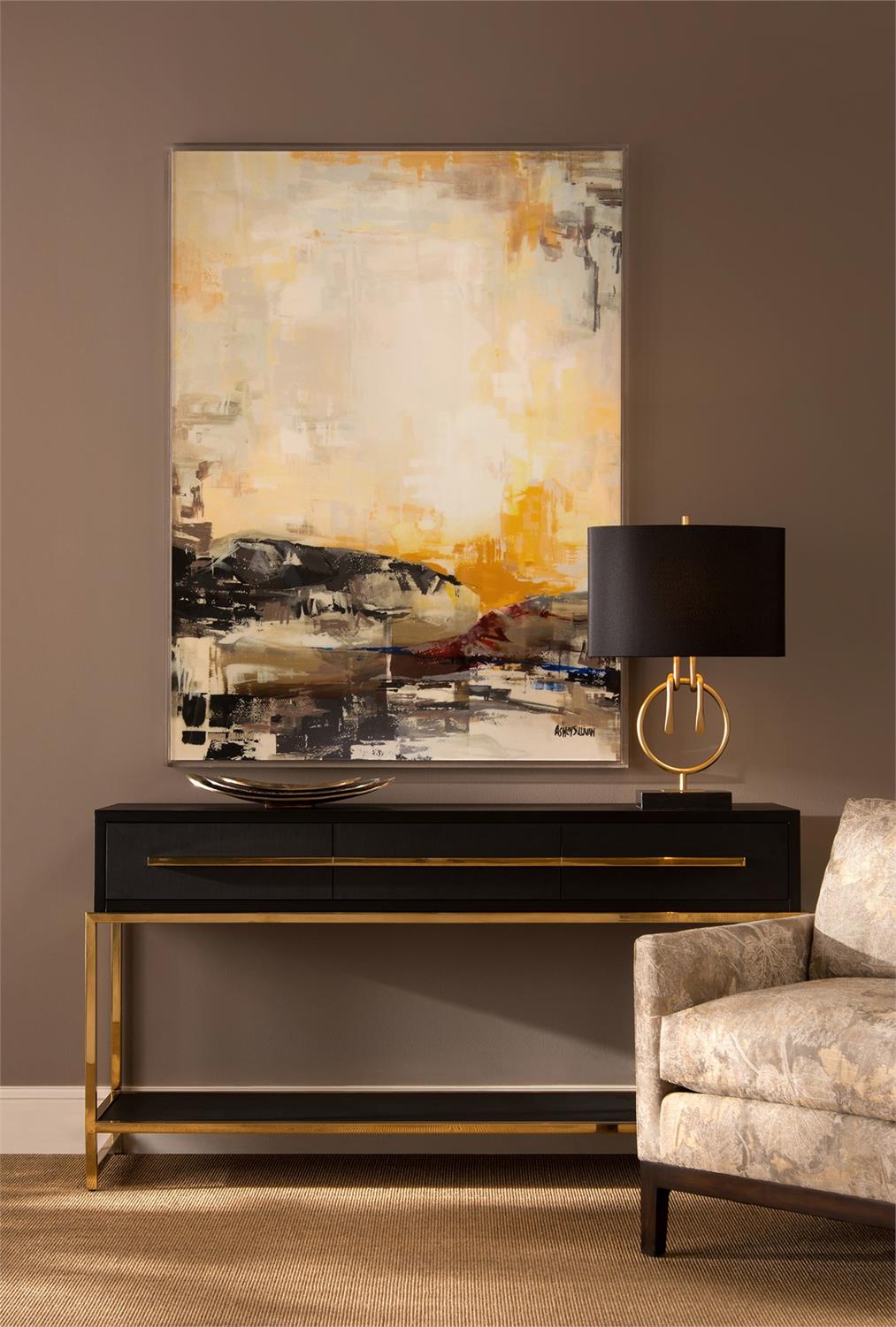 Midnight Console Table