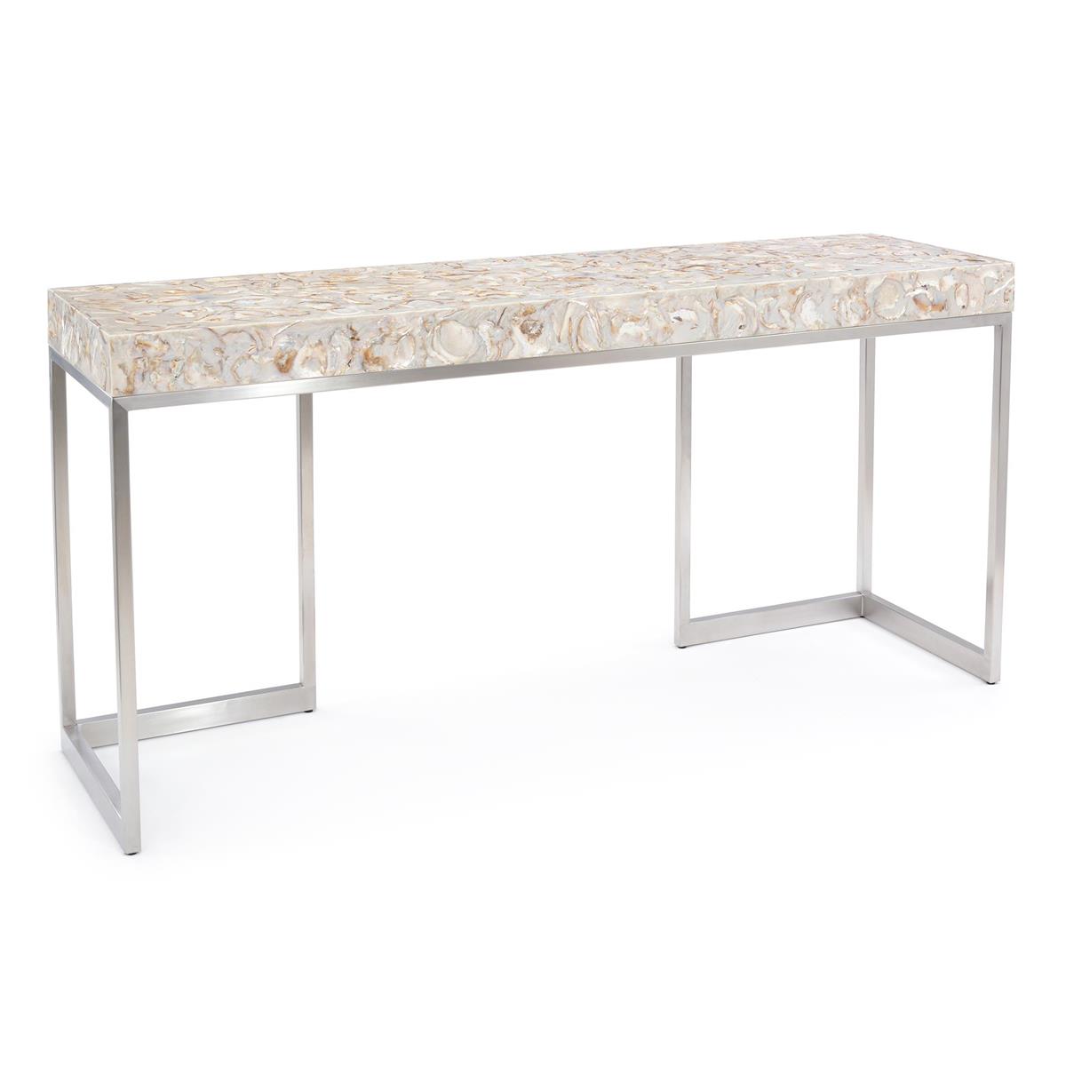 Capiz Shell Console Table – Art by John Richard | Sutter & Vale