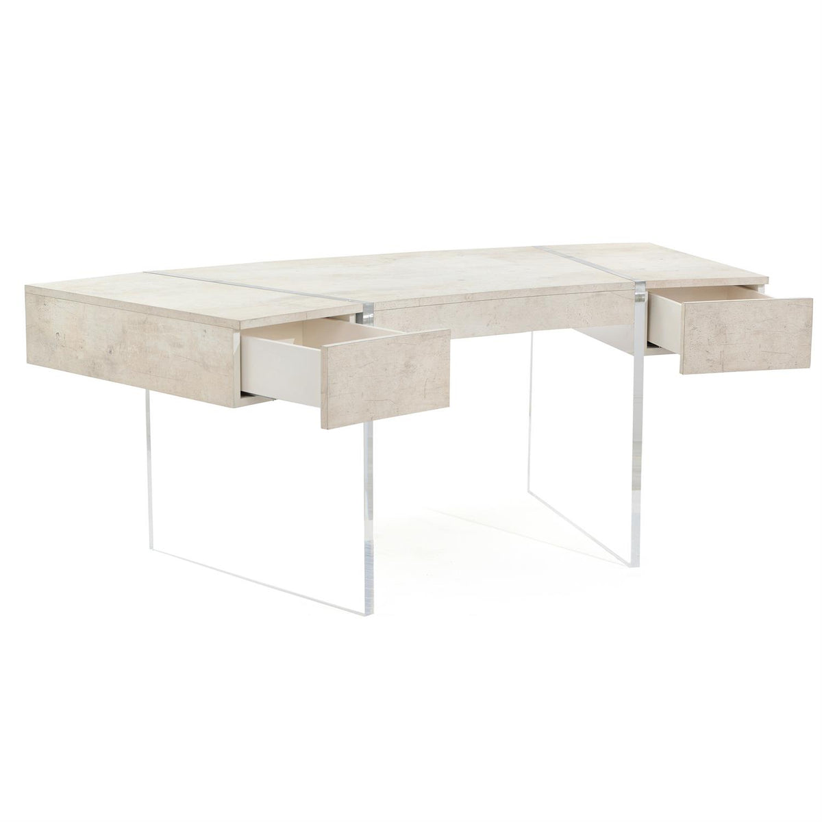 Loftus Side Drawer Curved Desk