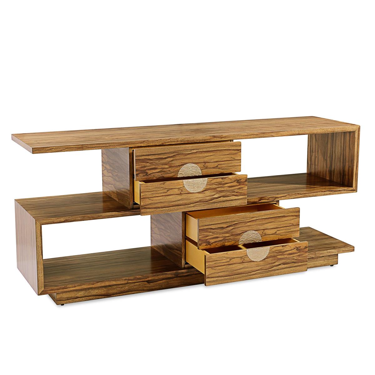Vantage Four-Drawer Console Table – Art by John Richard | Sutter & Vale