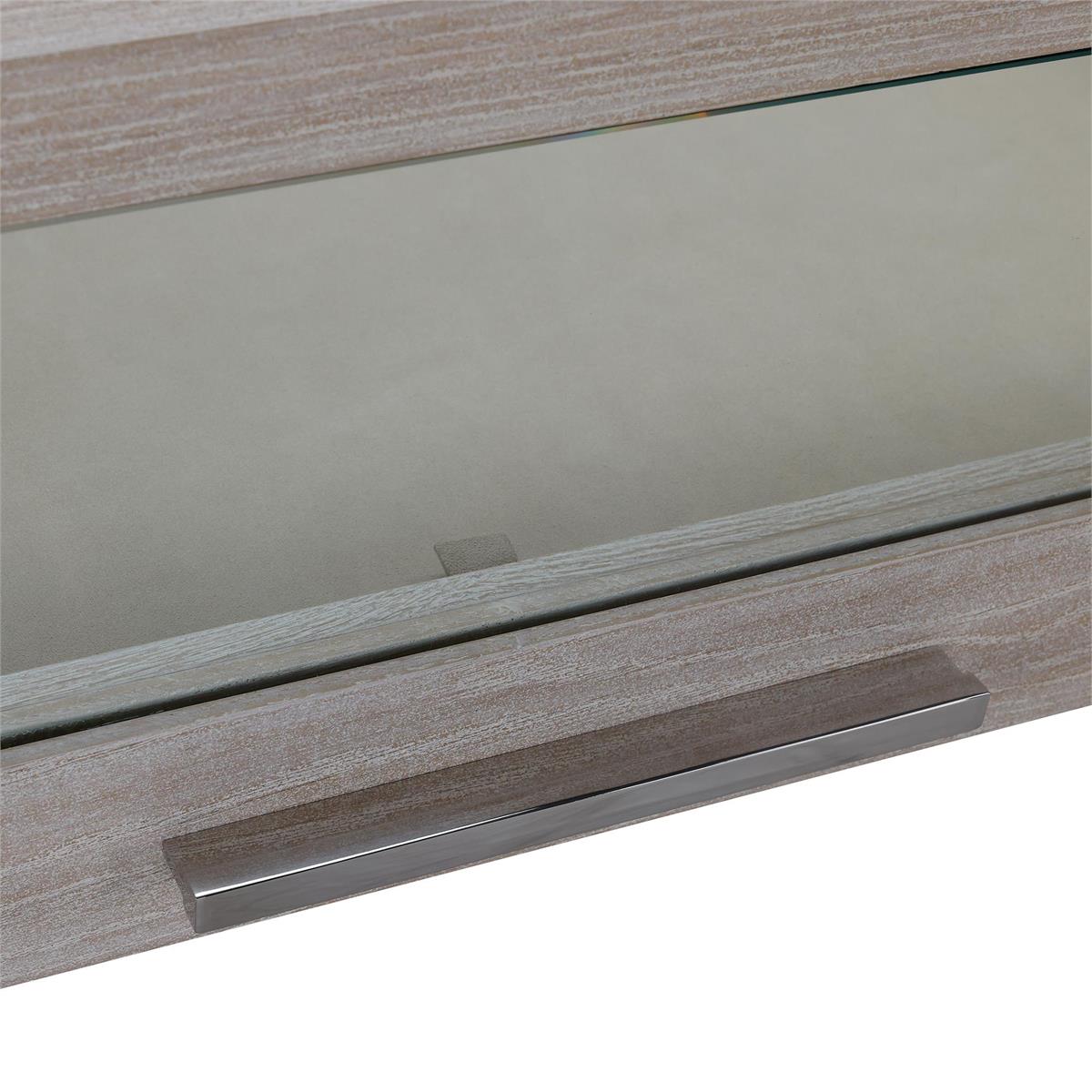 Galicia Two-Drawer Lighted Console Table – Art by John Richard | Sutter & Vale