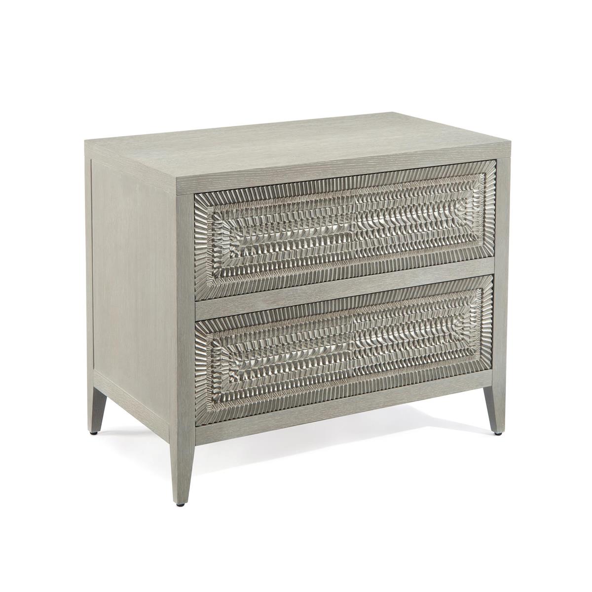 Cosmos Two-Drawer Nightstand by John Richard | Sutter & Vale