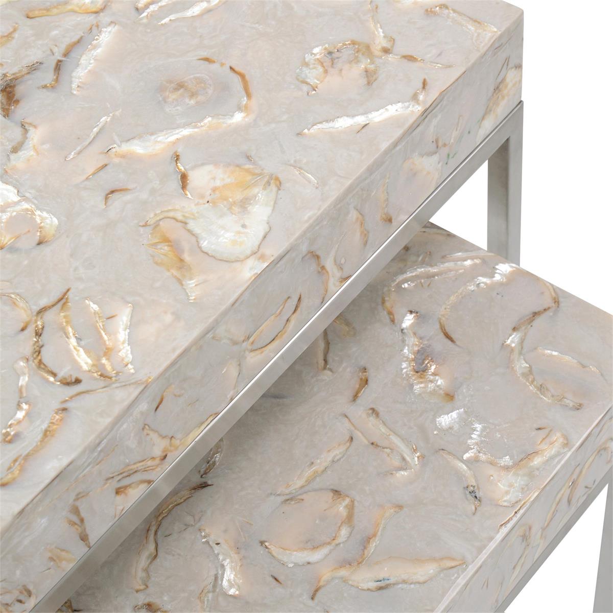 Botta Nesting Side Tables – Art by John Richard | Sutter & Vale