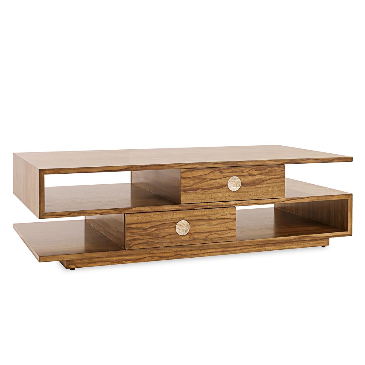 Vantage Two-Drawer Cocktail Table – Art by John Richard | Sutter & Vale