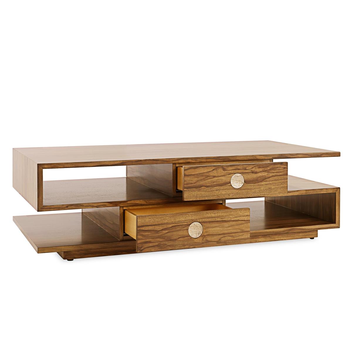 Vantage Two-Drawer Cocktail Table – Art by John Richard | Sutter & Vale