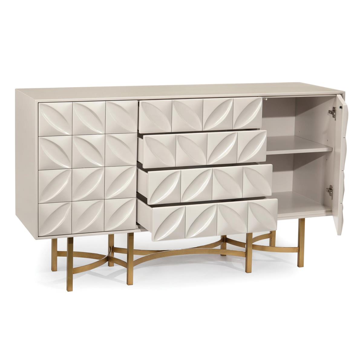 Ghost White Credenza by John Richard | Sutter & Vale