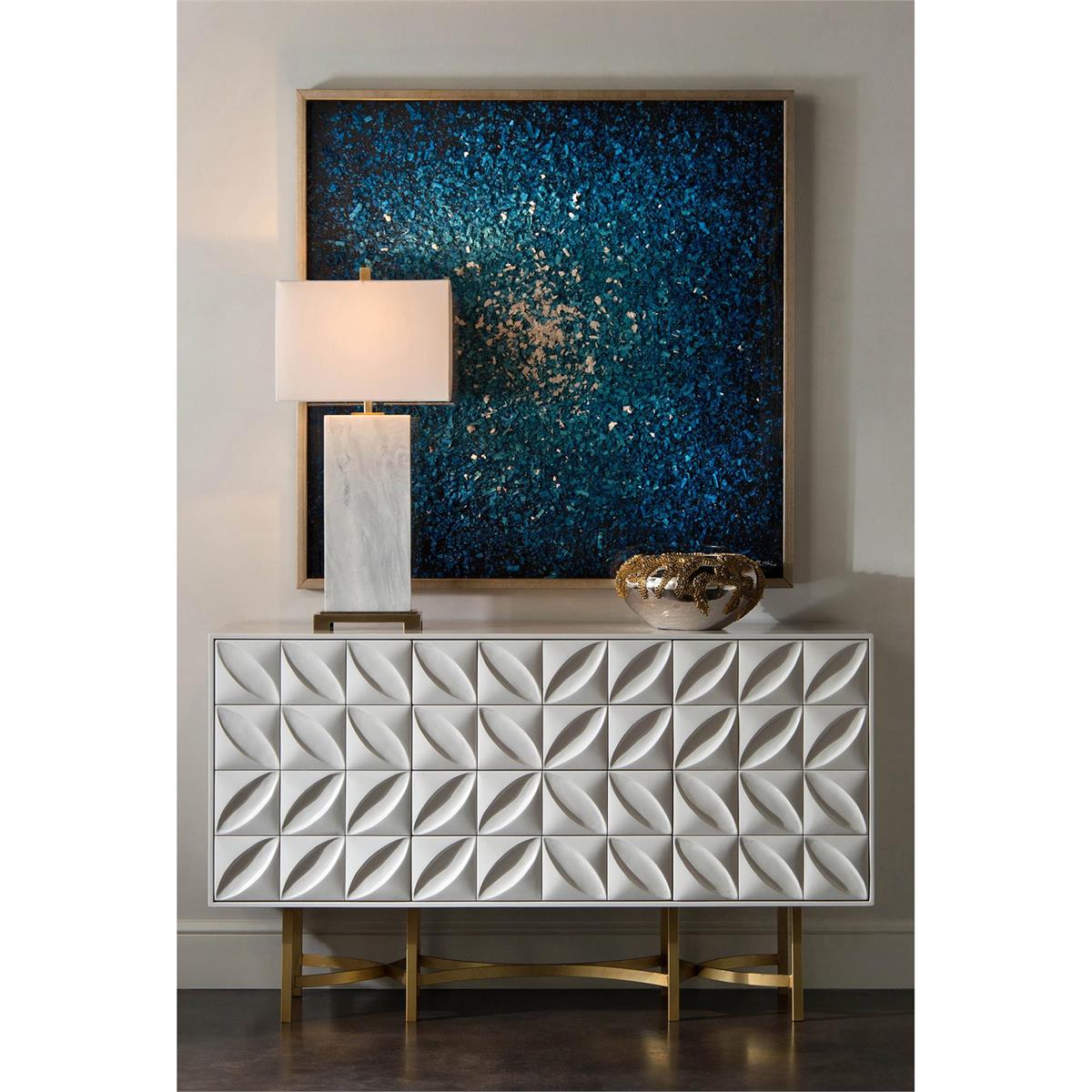 Ghost White Credenza by John Richard | Sutter & Vale