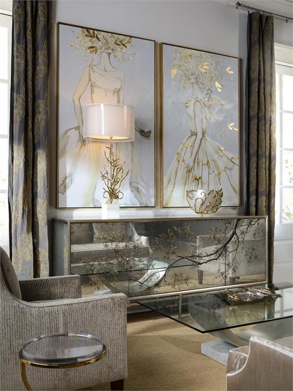Falling Branch Four-Door Credenza by John Richard | Sutter & Vale