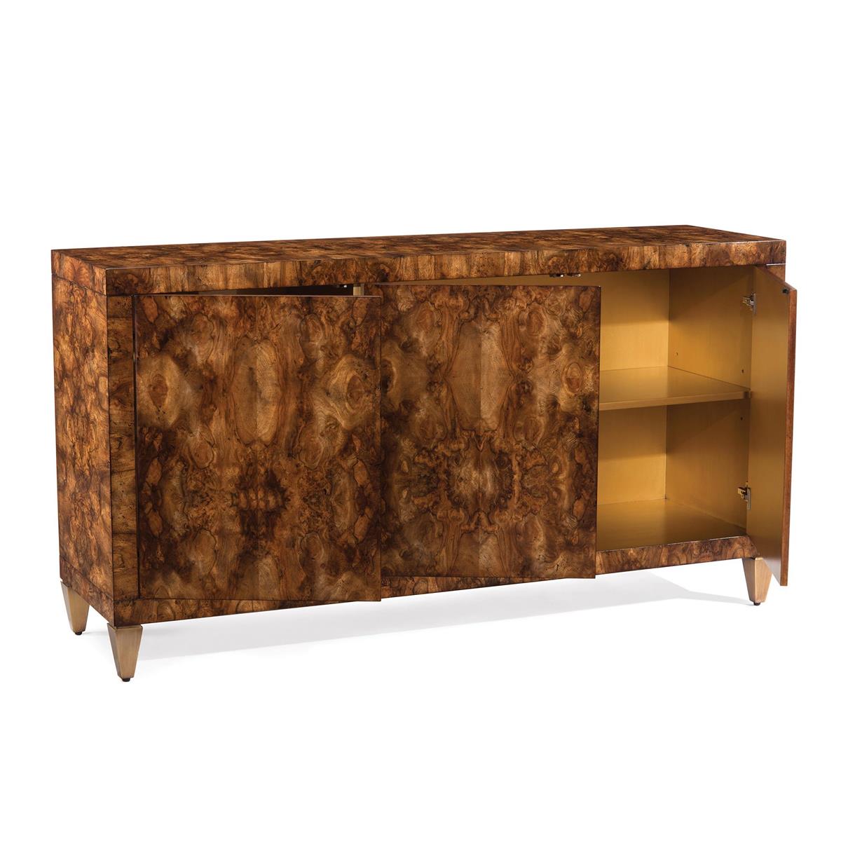 Woodcroft Three-Door Sideboard – Art by John Richard | Sutter & Vale