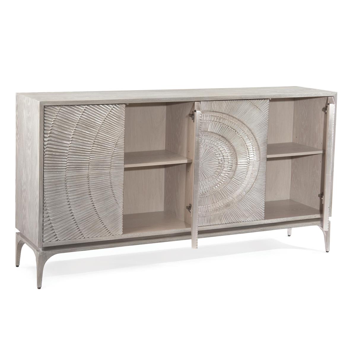 Cosmos Four-Door Cabinet by John Richard | Sutter & Vale
