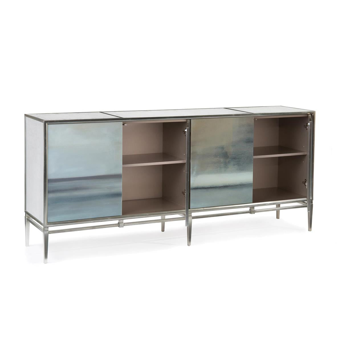 Carol Benson-Cobb's Slated Four-Door Credenza by John Richard | Sutter & Vale
