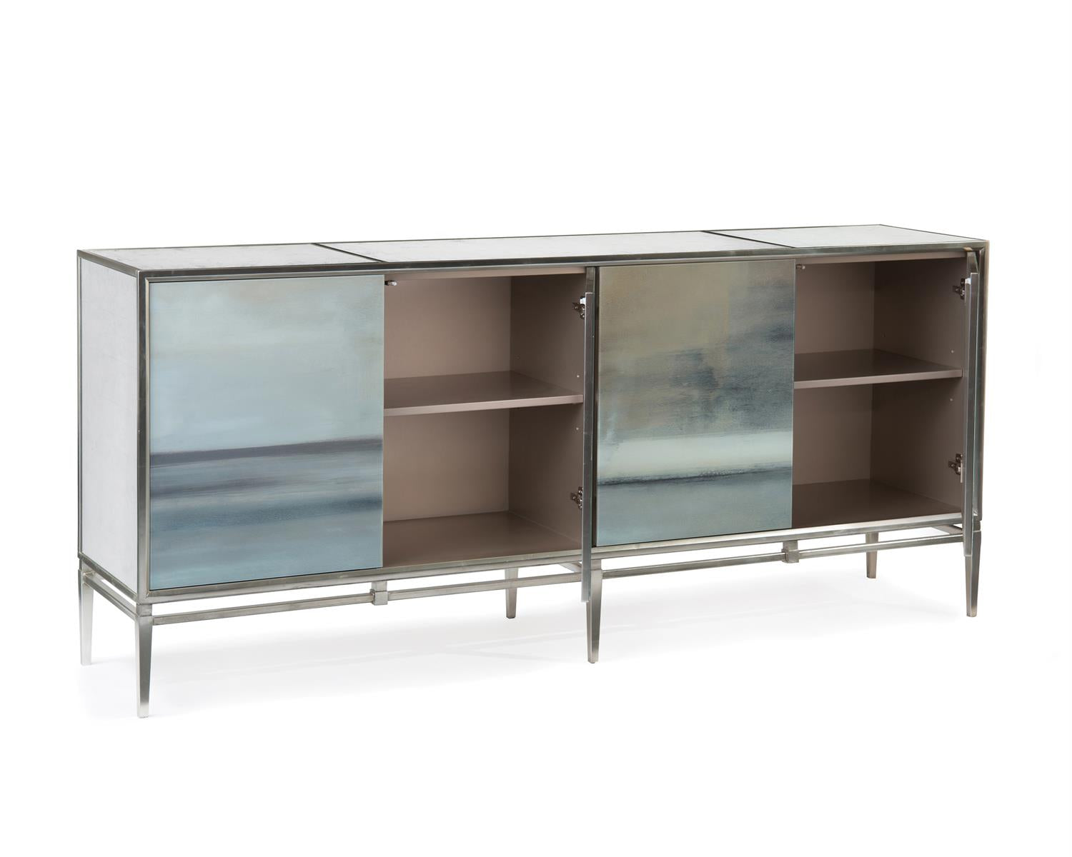 Carol Benson-Cobb's Slated Four-Door Credenza