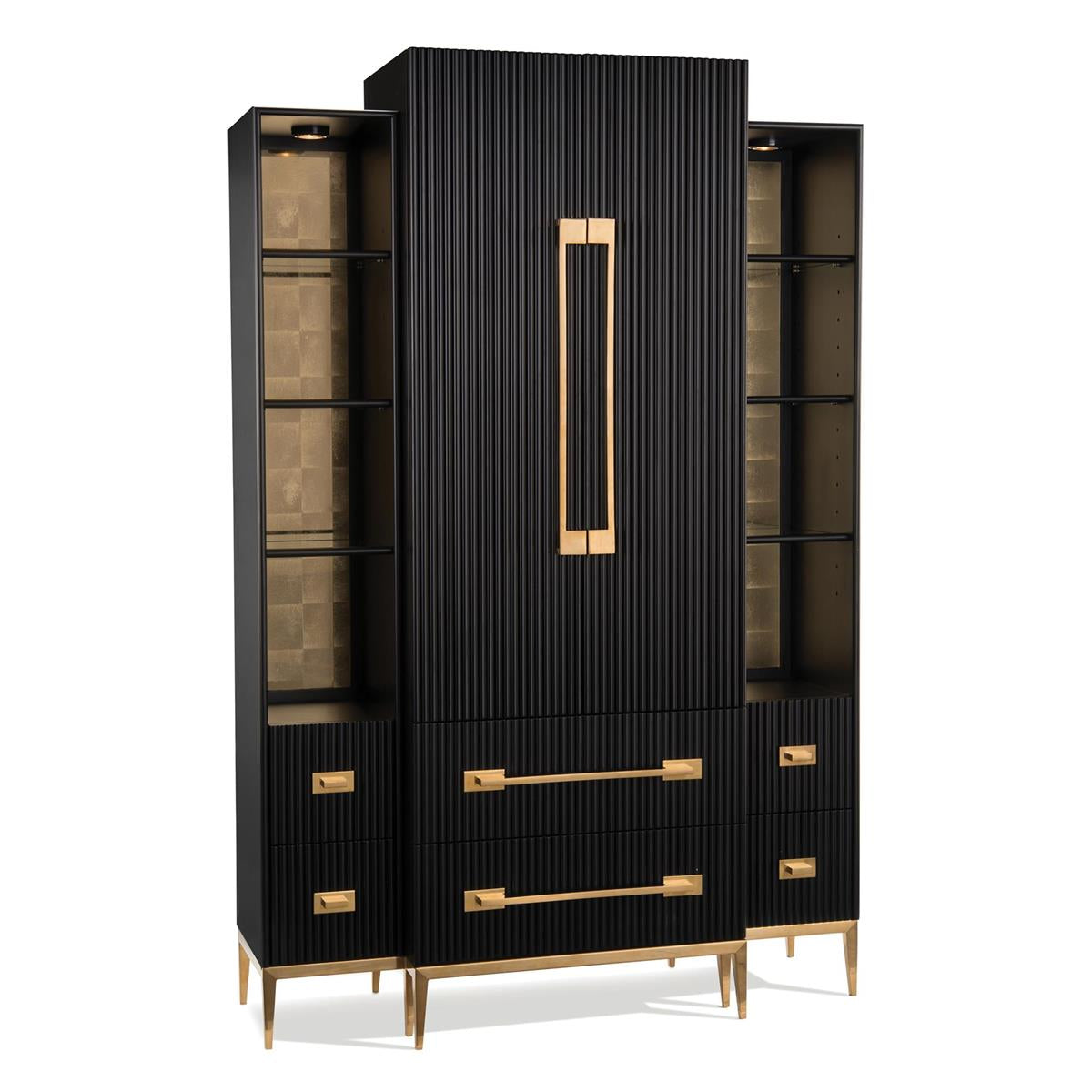 Black Satin Cabinet by John Richard | Sutter & Vale