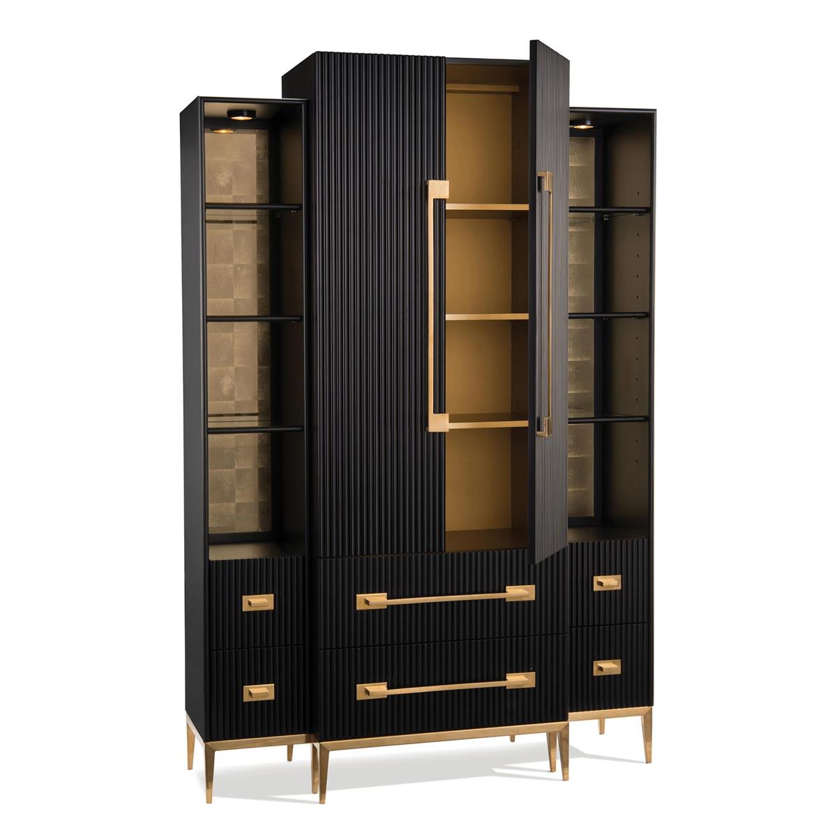 Black Satin Cabinet by John Richard | Sutter & Vale