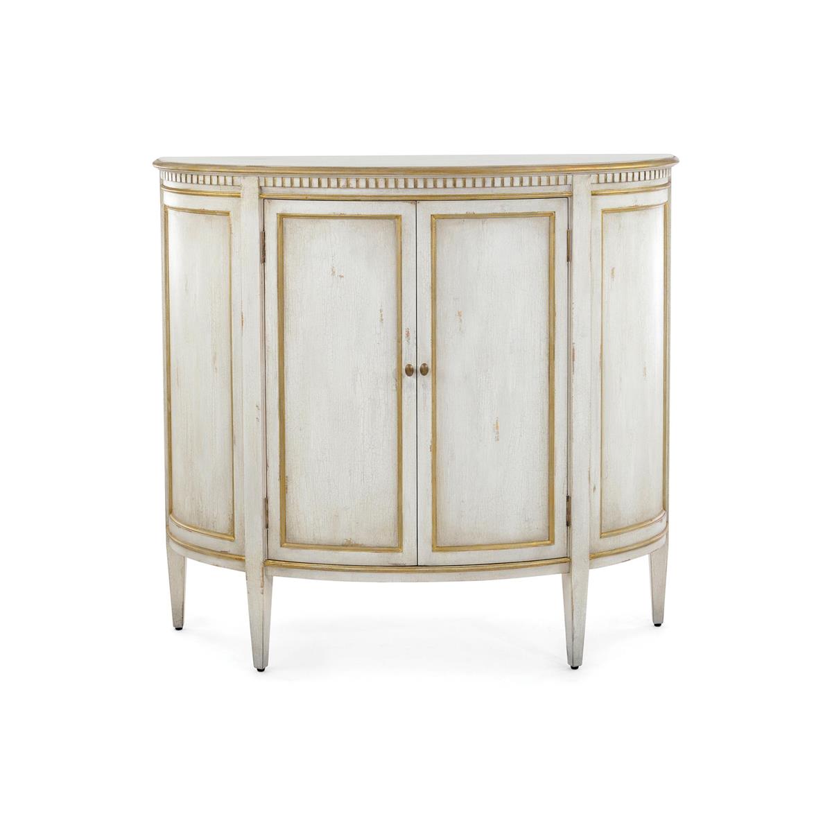 Volnay Demilune Cabinet – Art by John Richard | Sutter & Vale
