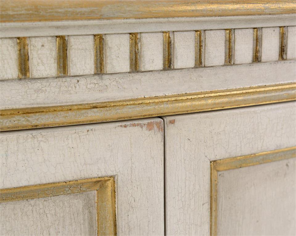 Volnay Demilune Cabinet – Art by John Richard | Sutter & Vale