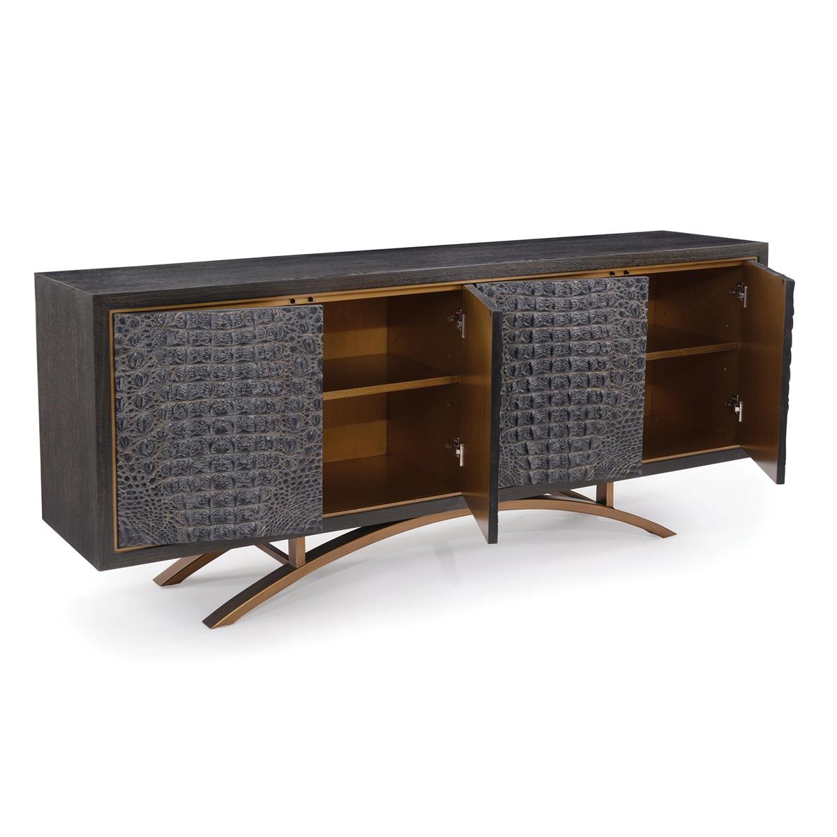 Greystoke Four-Door Sideboard – Art by John Richard | Sutter & Vale