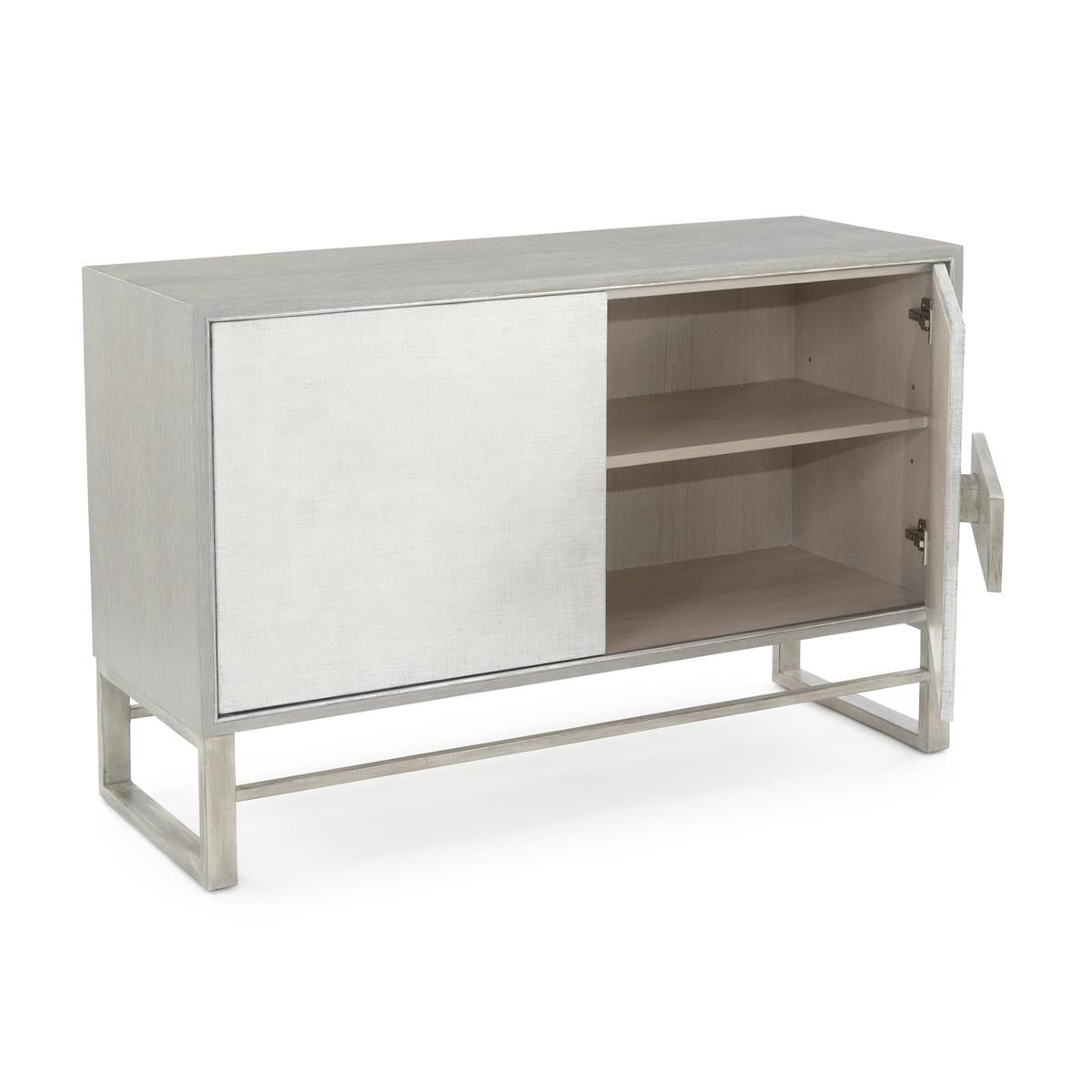 Blanchet Two-Door Cabinet – Art by John Richard | Sutter & Vale