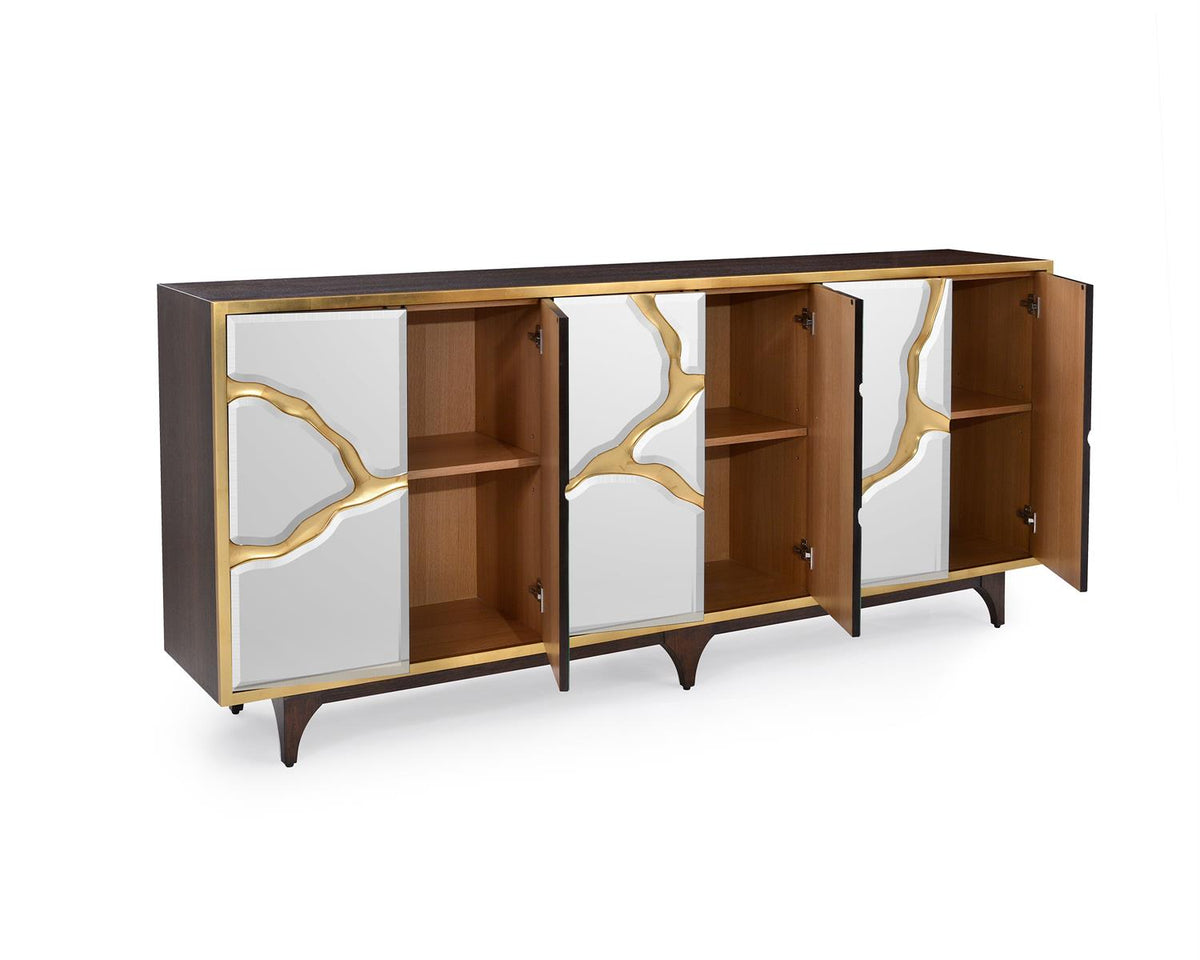 Ravine Six-Door Credenza