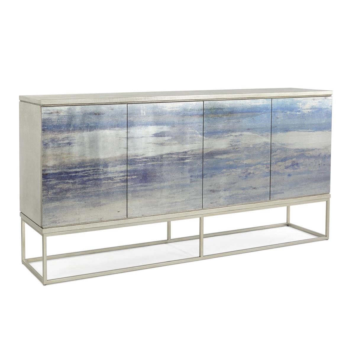 Malvasia Four-Door Cabinet – Art by John Richard | Sutter & Vale