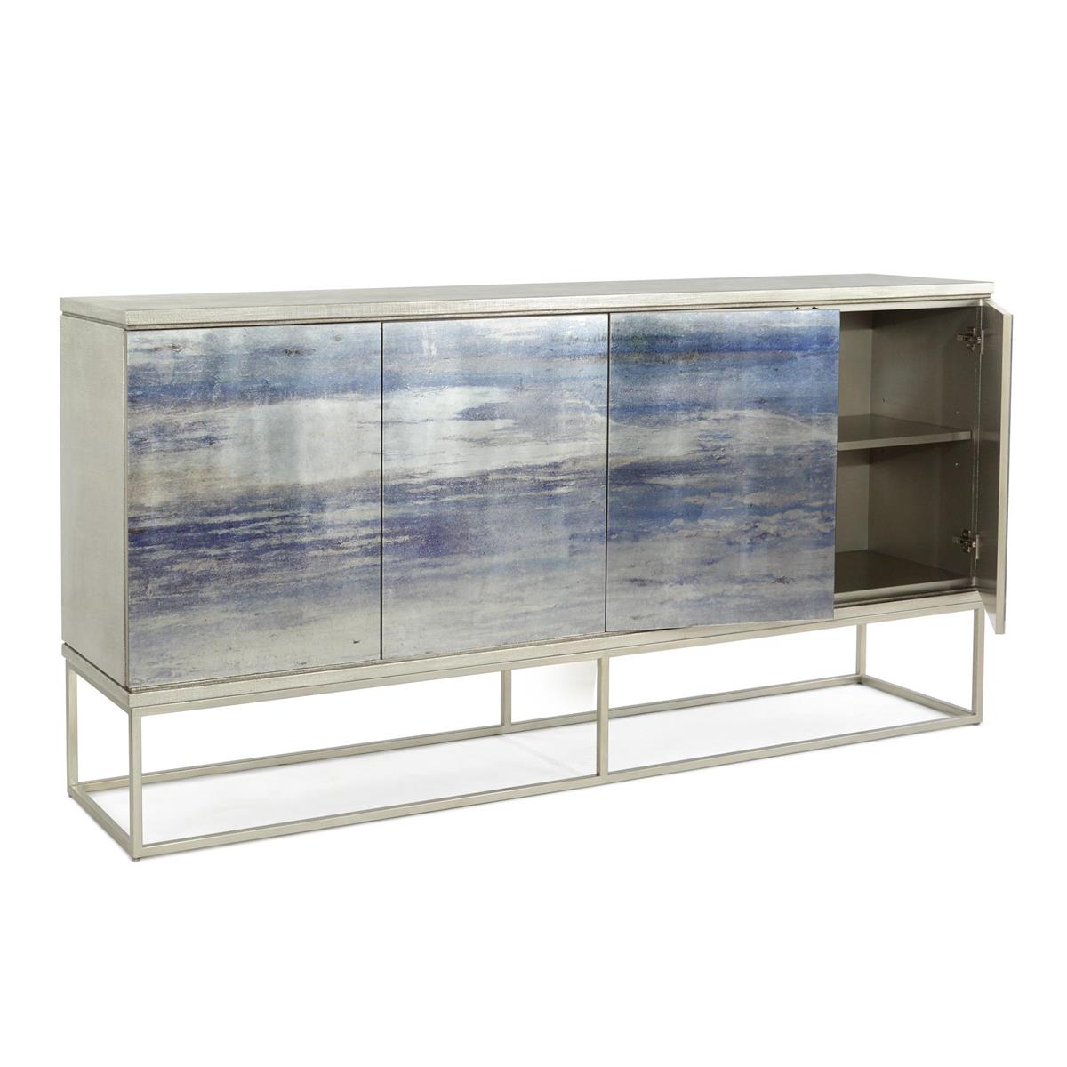 Malvasia Four-Door Cabinet – Art by John Richard | Sutter & Vale