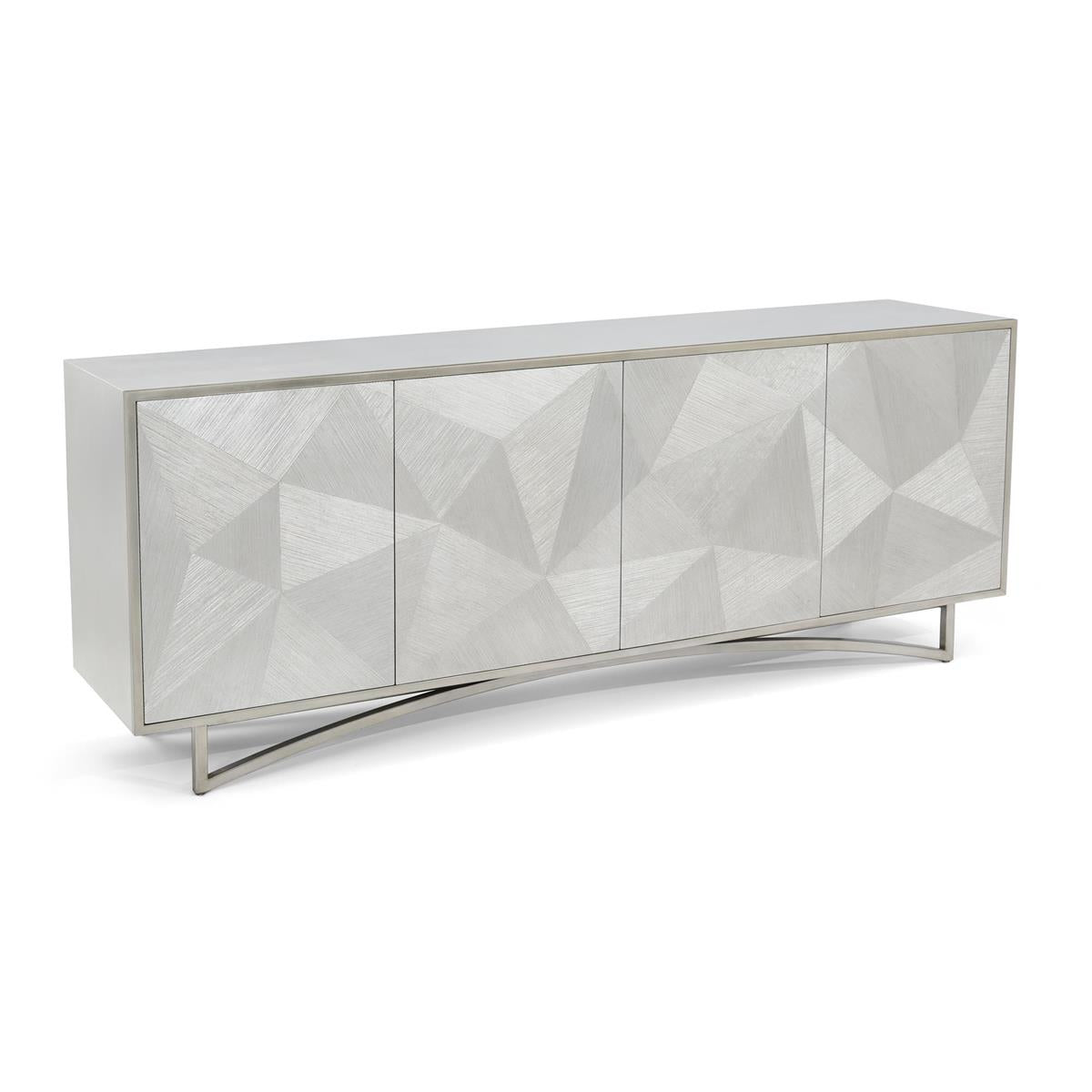 Vertex Four-Door Sideboard – Art by John Richard | Sutter & Vale